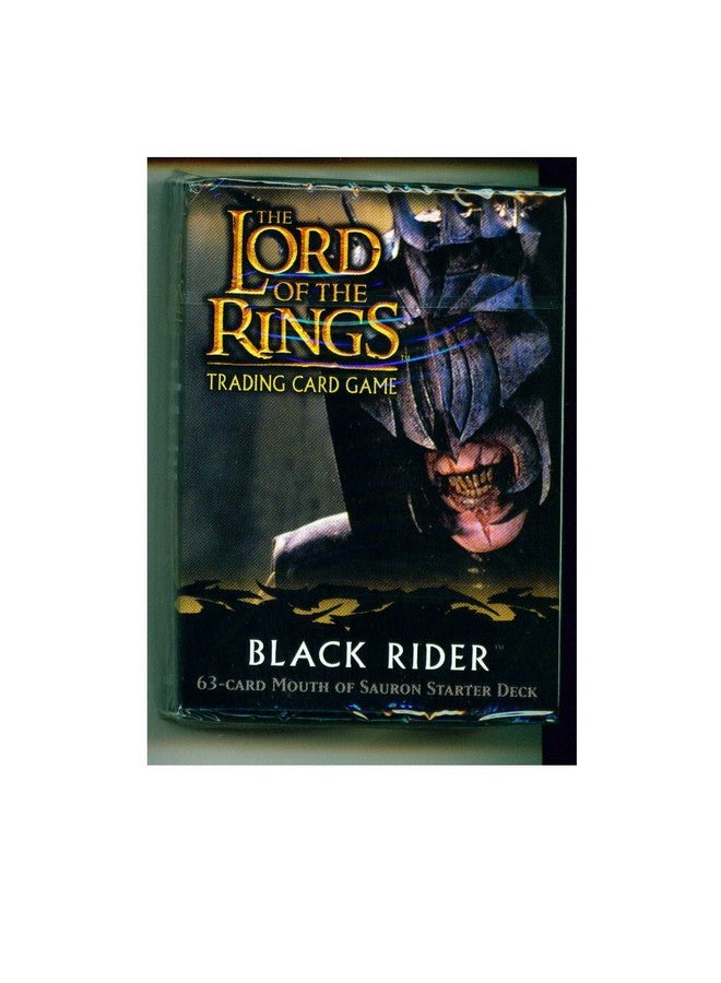 THE LORD OF THE RINGS Lord of the Rings Card Game Theme Starter Deck Black Rider Mouth of Sauron 