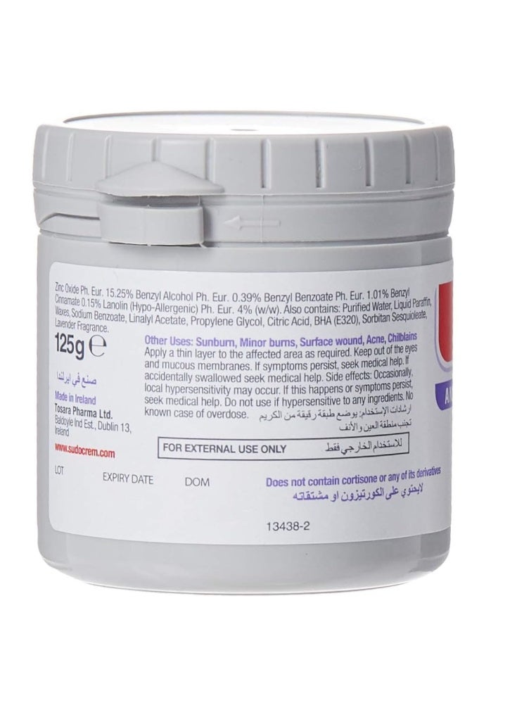 Sudocrem Antiseptic Healing Cream To Protect Rash And Surface Wound - 125g - Image 3