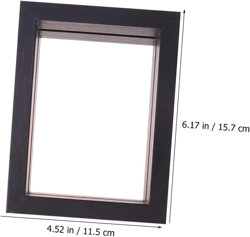 FOMIYES 2pcs 6-inch Specimen Frames for Pressed Flowers Double-sided Glass Display Frame for Botanical Art Home Décor - Image 2