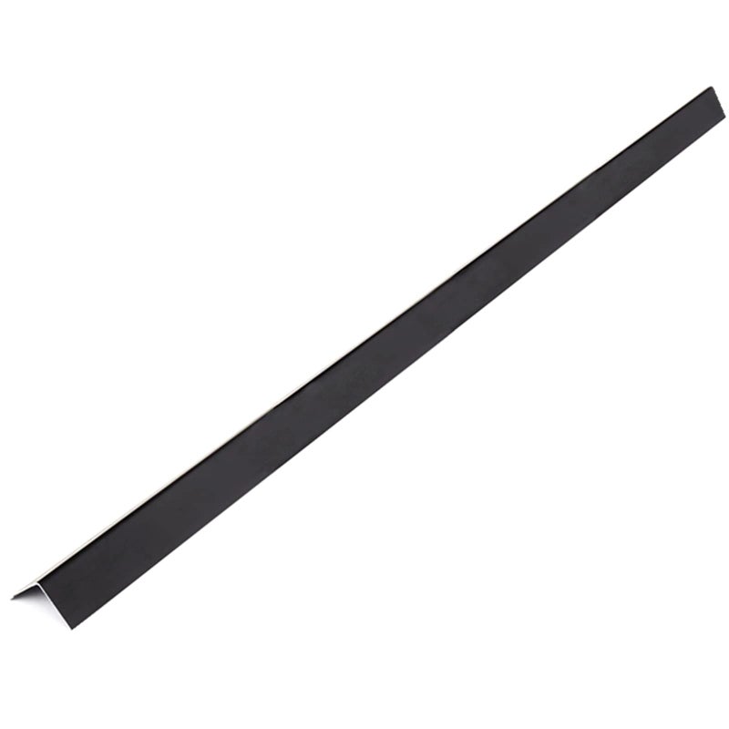 Aluminium Alloy Metal Corner Guards 10 Pcs Wall Corner Protector 12 x 12 x 48 Wall Corner Protection Decoration Black Pack of 10 Corner Guards 20 Ga1 mm Thickness