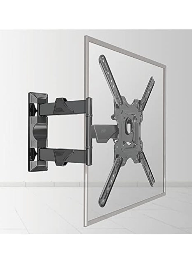 Full-Motion TV Wall Mount – 6-Way Swivel & Tilt Bracket for 32–55 Inch LCD/LED Screens, Corner-Mounted & Space-Saving Design - Image 2