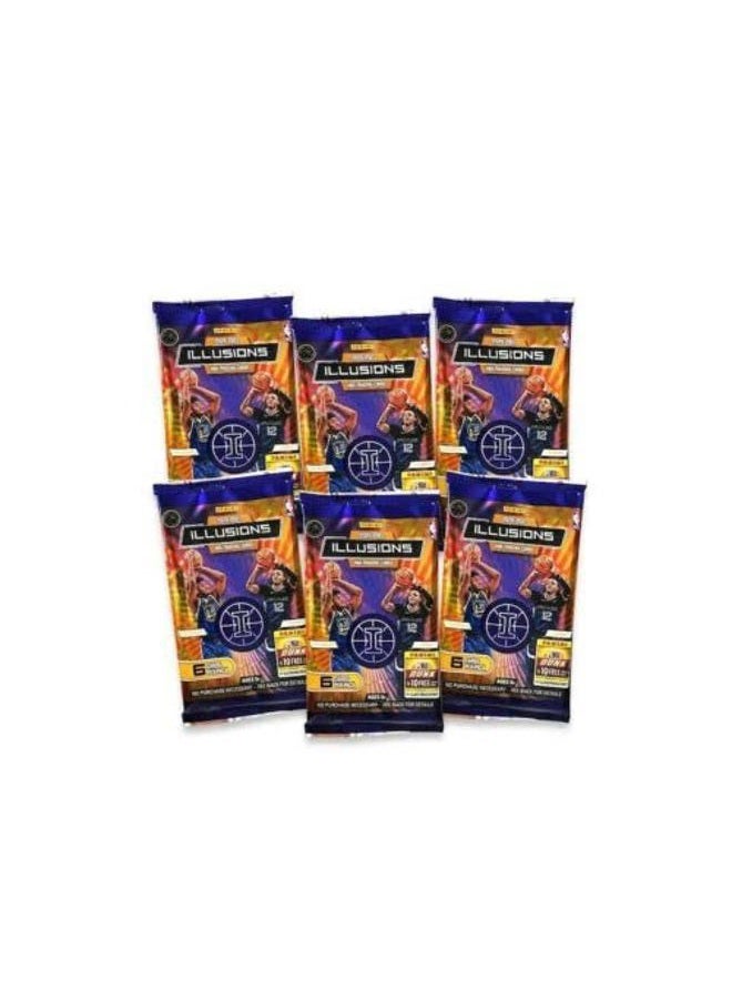 Panini AMERICA 2020-21 Panini Basketball Illusions Blaster NBA Factory Sealed - Image 2