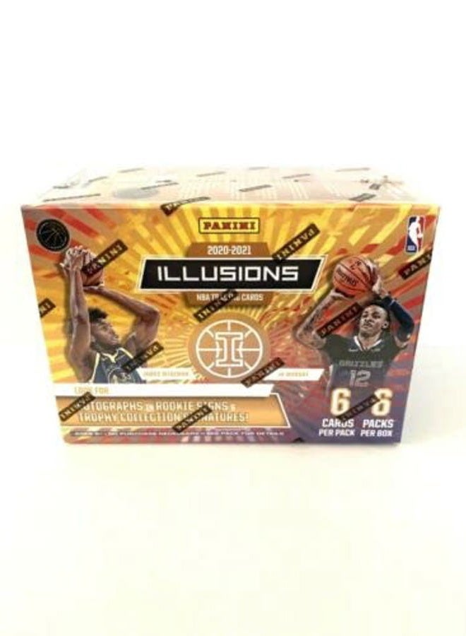 Panini AMERICA 2020-21 Panini Basketball Illusions Blaster NBA Factory Sealed - Image 3