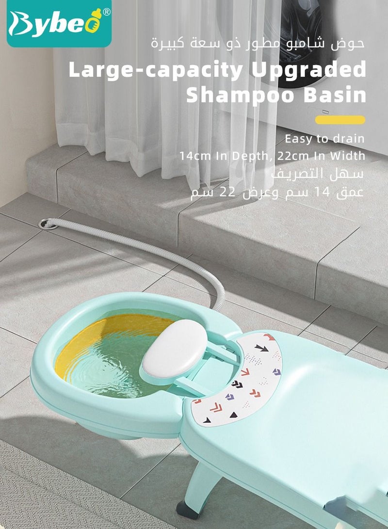 Bybeo Toddler Head Hair Rinser Salon Chair With Baby Bath Washing Hair Shower Shampoo Cup for Infants Kids - Image 3