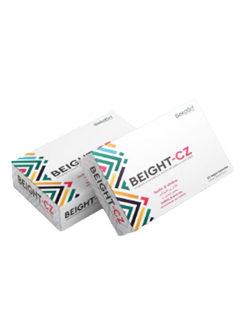 بيغت-سي زد (فيتامين ب-كومبلكس مع فيتامين سي وزنك) - 20 كبسولة نباتية