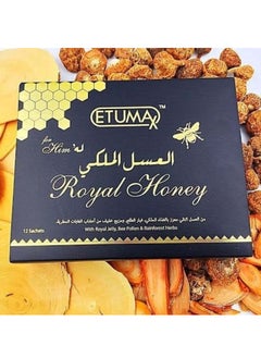 Original Malaysian royal honey for men, 1 piece of 12 bags