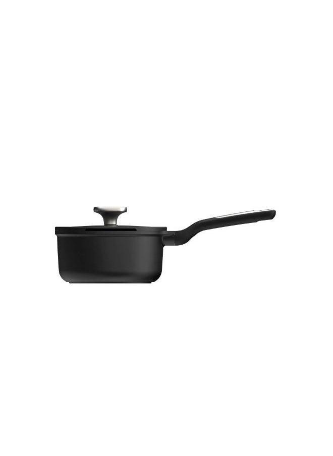Berghoff - Non-Stick Covered Saucepan 18 cm-Black - Image 1