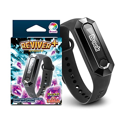Brook Pocket Auto Catch Reviver Plus - Splendid Evolution, Auto Spin and Catching Pocket Monsters, IP67 Wristband Bracelet Accessory, Reminder for Disconnection, Battery Capacity Display - Image 1