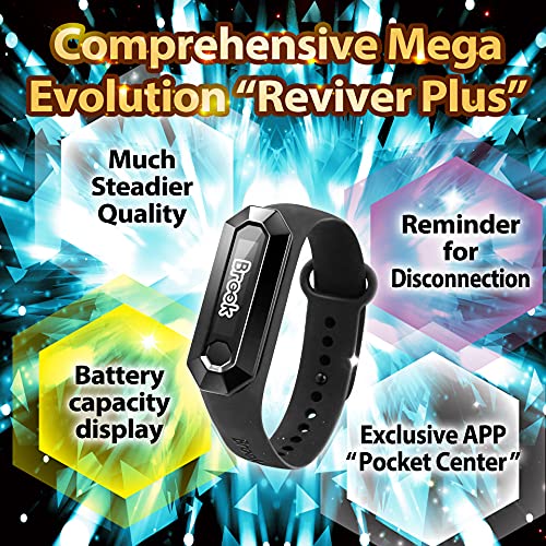 Brook Pocket Auto Catch Reviver Plus - Splendid Evolution, Auto Spin and Catching Pocket Monsters, IP67 Wristband Bracelet Accessory, Reminder for Disconnection, Battery Capacity Display - Image 3