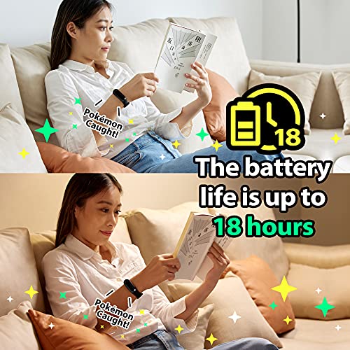 Brook Pocket Auto Catch Reviver Plus - Splendid Evolution, Auto Spin and Catching Pocket Monsters, IP67 Wristband Bracelet Accessory, Reminder for Disconnection, Battery Capacity Display - Image 4