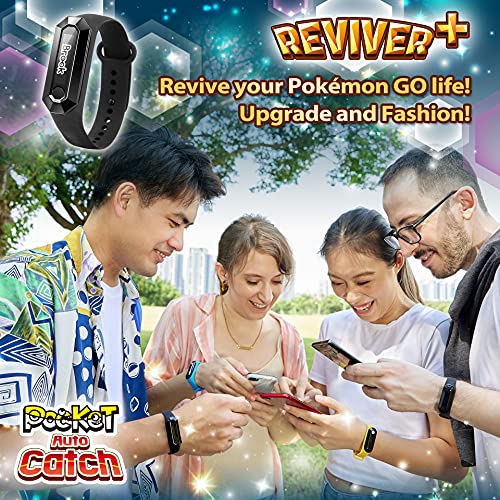 Brook Pocket Auto Catch Reviver Plus - Splendid Evolution, Auto Spin and Catching Pocket Monsters, IP67 Wristband Bracelet Accessory, Reminder for Disconnection, Battery Capacity Display - Image 2