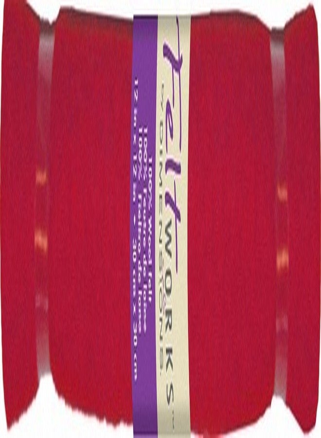Dimensions Feltworks Felt Roll 12"X12", Red