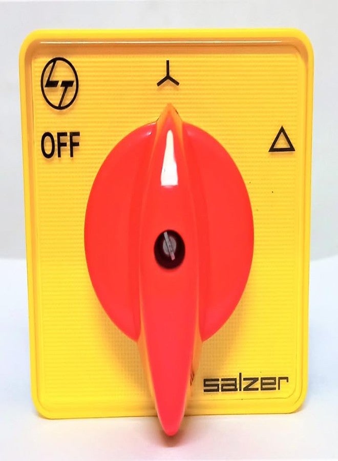 Salzer(L&T) 61200 32A OFF-Star-Delta S32 32A Cam Operated Rotary Switch - Image 1
