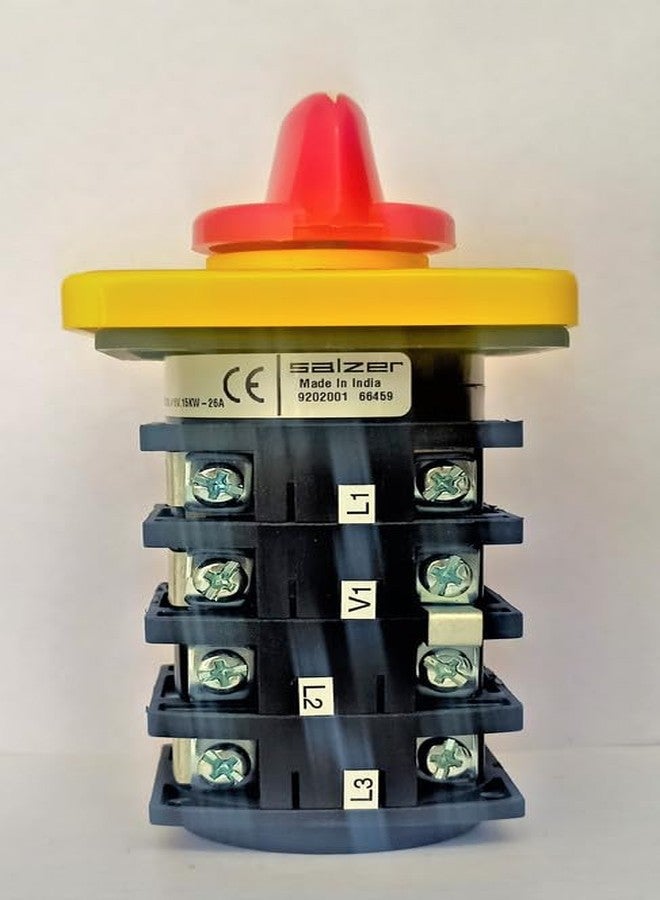 Salzer(L&T) 61200 32A OFF-Star-Delta S32 32A Cam Operated Rotary Switch - Image 3
