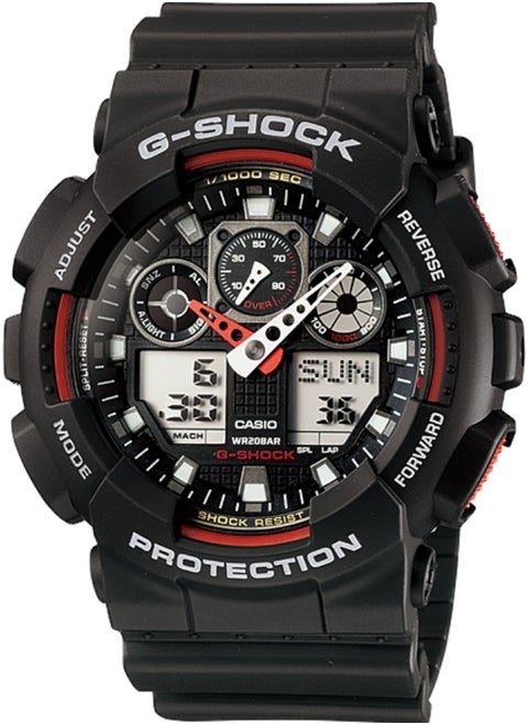 G-Shock Analog Digital Black Watch GA100-1A4