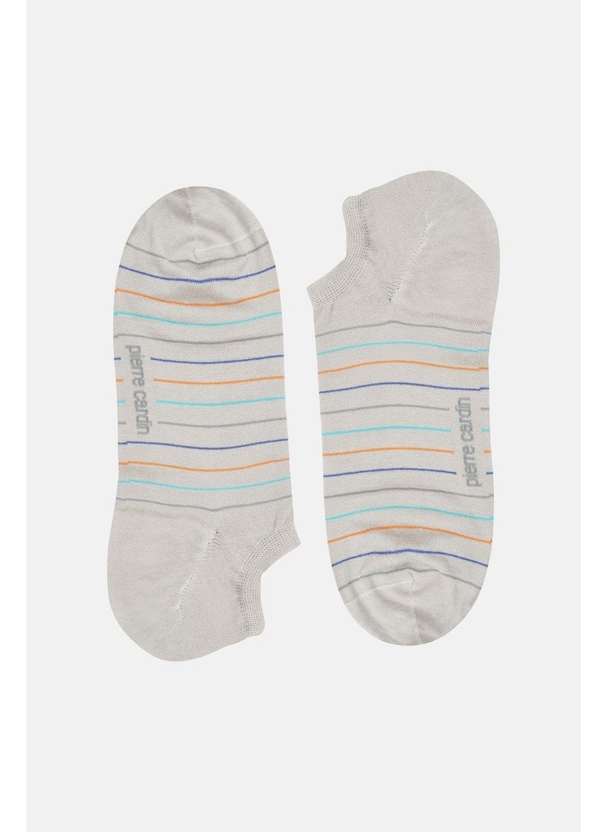 pierre cardin Bamboo 6-Pack Men's Sneakers Non-Slip Socks 3071-PC Gray  - Image 4
