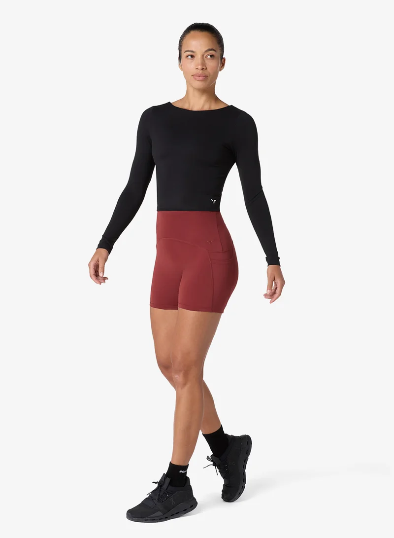 Squatwolf BLACK Essential Logo T-Shirt for Women | Best Price UAE