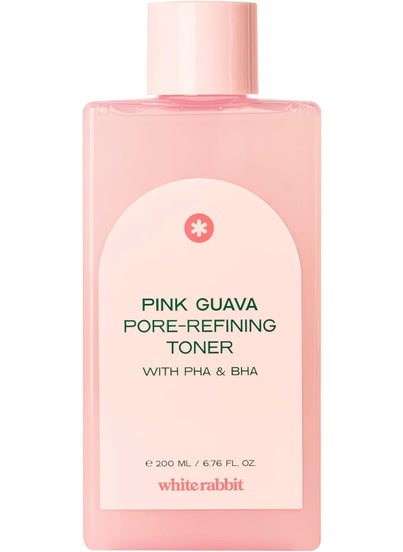 WHITE RABBIT White Rabbit  Pink Guava Pore Refining Toner  676 Fl Oz with PHA  BHA Hyaluronic Acid  Removes Dead Skin Cells  Moisturizing  for Tighter Brighter Smoother Skin  Korean Skincare 