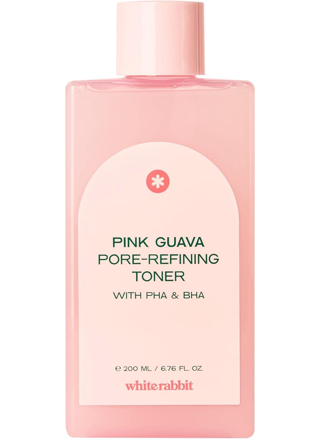 WHITE RABBIT White Rabbit  Pink Guava Pore Refining Toner  676 Fl Oz with PHA  BHA Hyaluronic Acid  Removes Dead Skin Cells  Moisturizing  for Tighter Brighter Smoother Skin  Korean Skincare 