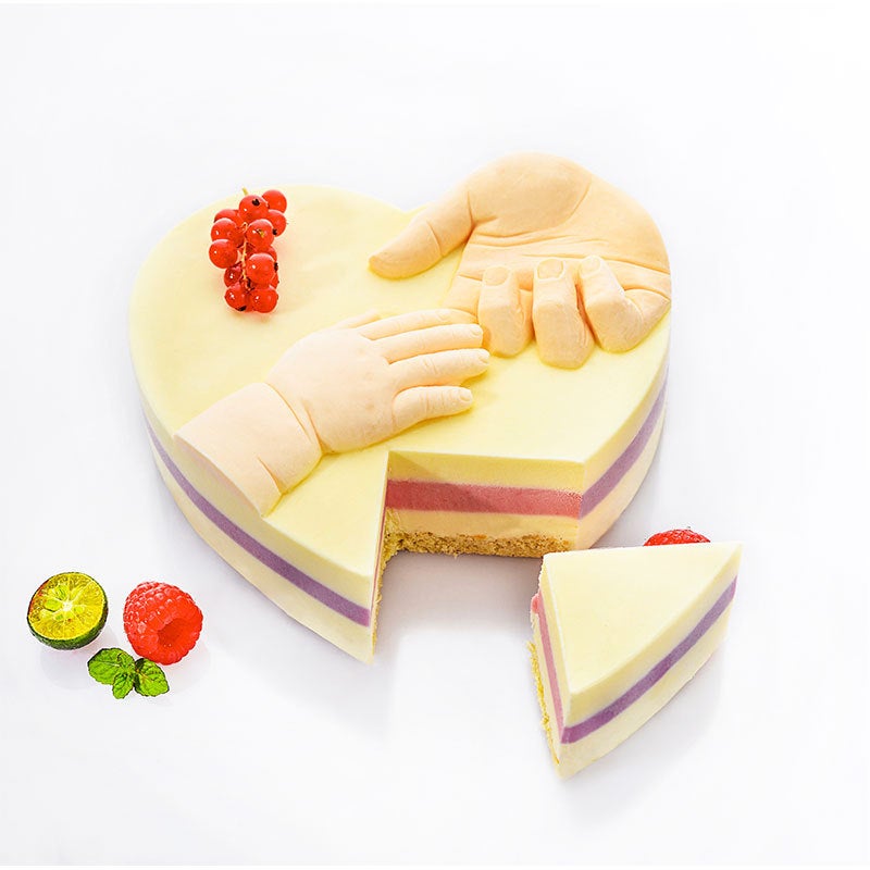 Good Time Manufacturers Silicone Mold 3 Italian Same Mousse Mold Suit Diy Heart-Shaped Foot Cake Mold - Image 5