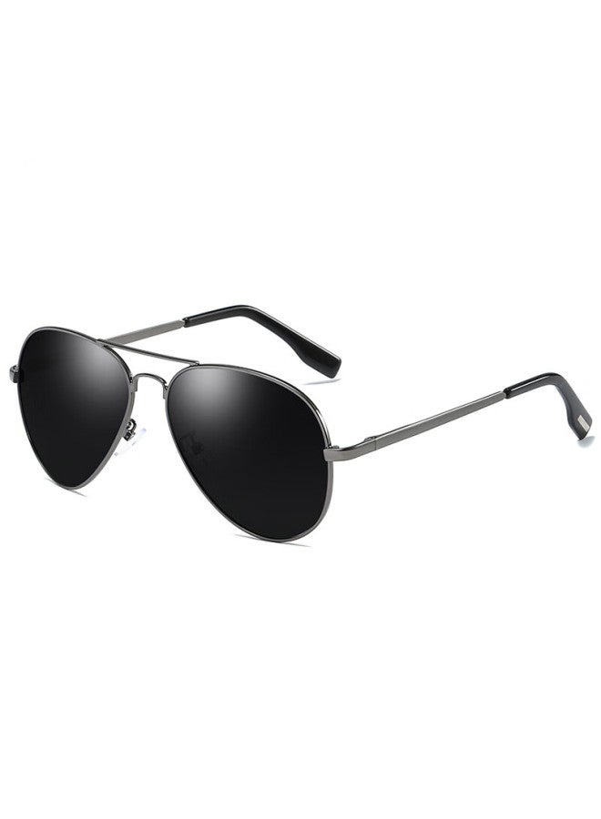 Lovedru Lafudr Polarized Hd Men's Sungl Frog Style Large Frame Uv400 Uv Protection Anti-glare Driving Fishing Outdoor Eyewear Model 3025 - Image 2