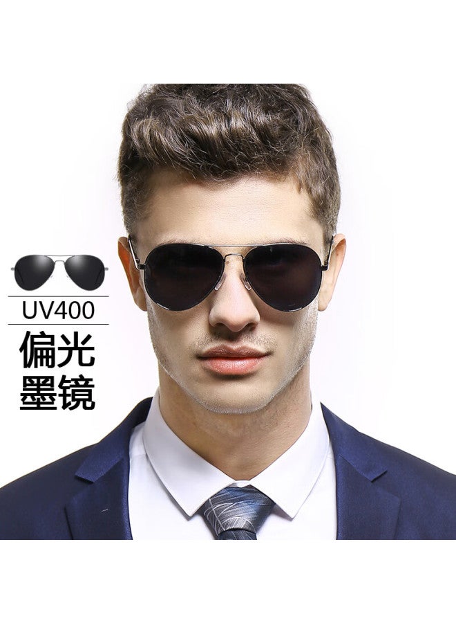 Lovedru Lafudr Polarized Hd Men's Sungl Frog Style Large Frame Uv400 Uv Protection Anti-glare Driving Fishing Outdoor Eyewear Model 3025 - Image 1