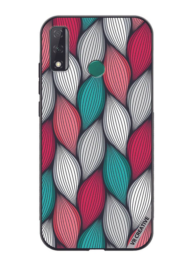 VR CREATIVE Protective Case Cover For Huawei Y8s Abstract Design Multicolour  - Image 1