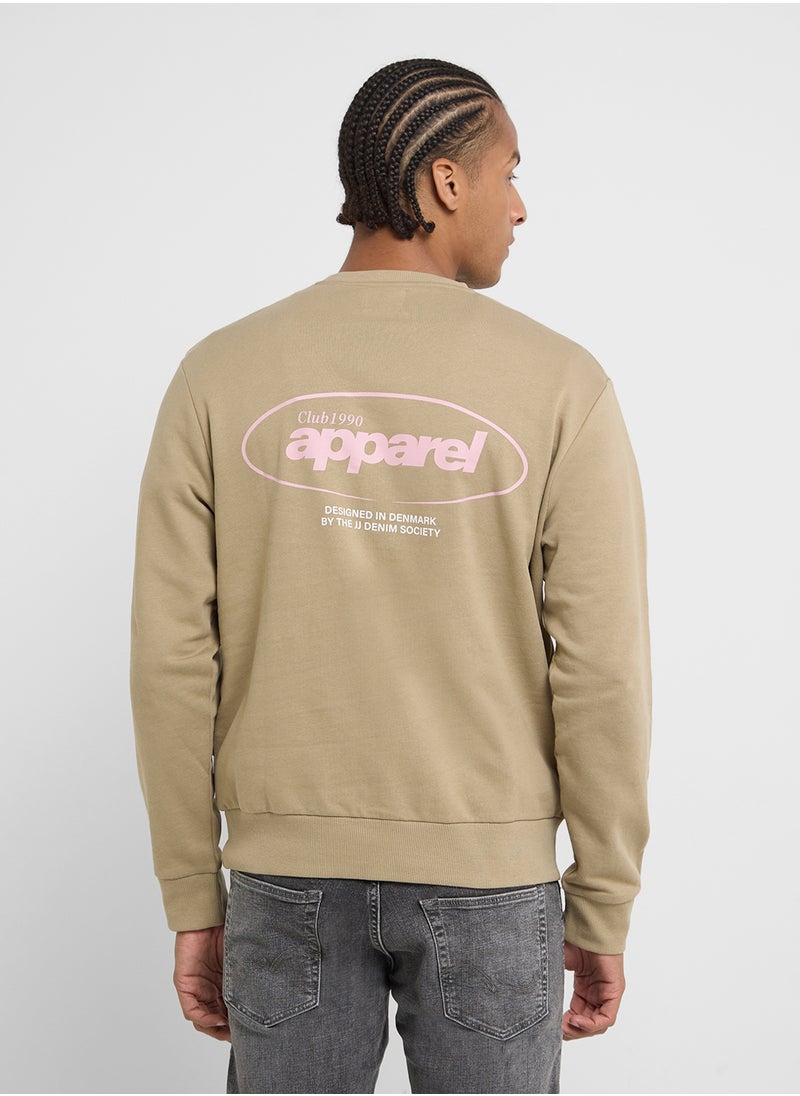 JACK & JONES - Logo Print Sweatshirt - Image 1