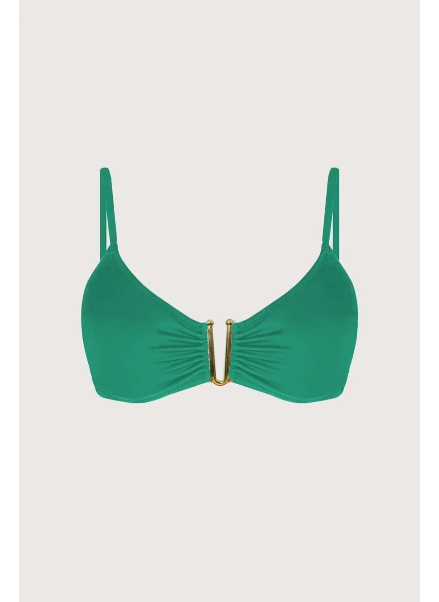 Ayyıldız 63574 Nile Green Bikini Top