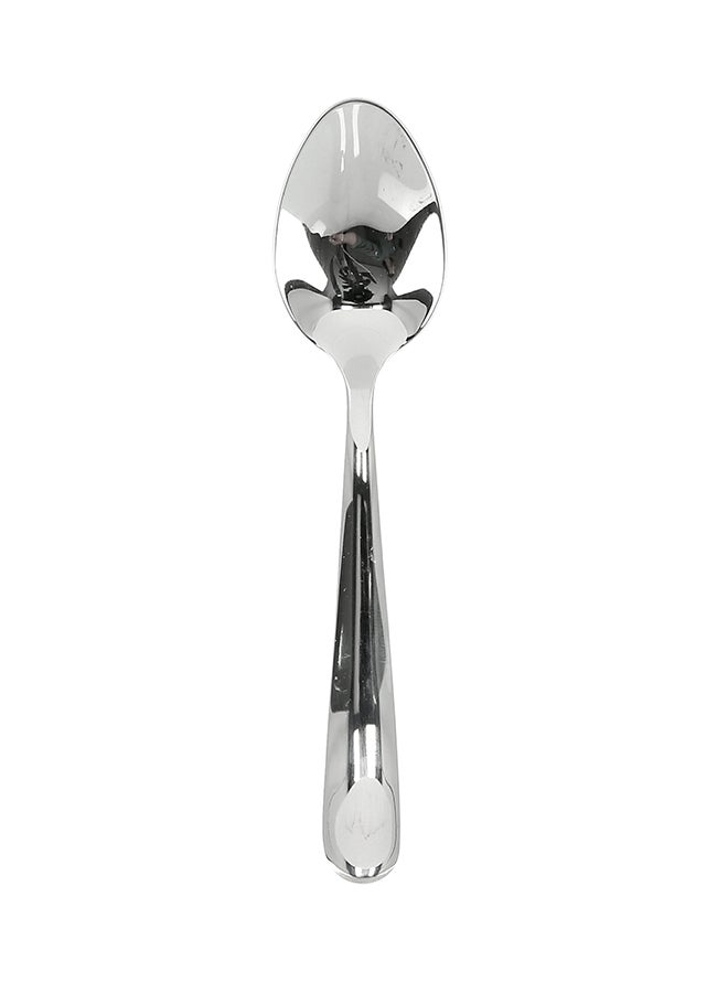 Royalford 2-Piece Coffee Spoon Set Silver/Black - Image 2