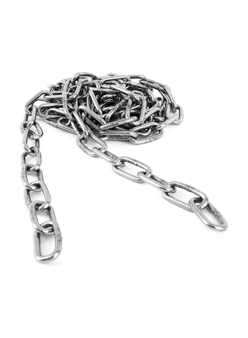 KNP KNP 4 MM Multipurpose Heavy Duty GI Chain 14.5m is a Durable and Versatile Chain Crafted for Various Applications from Securing Loads to General Utility Uses. - Image 1