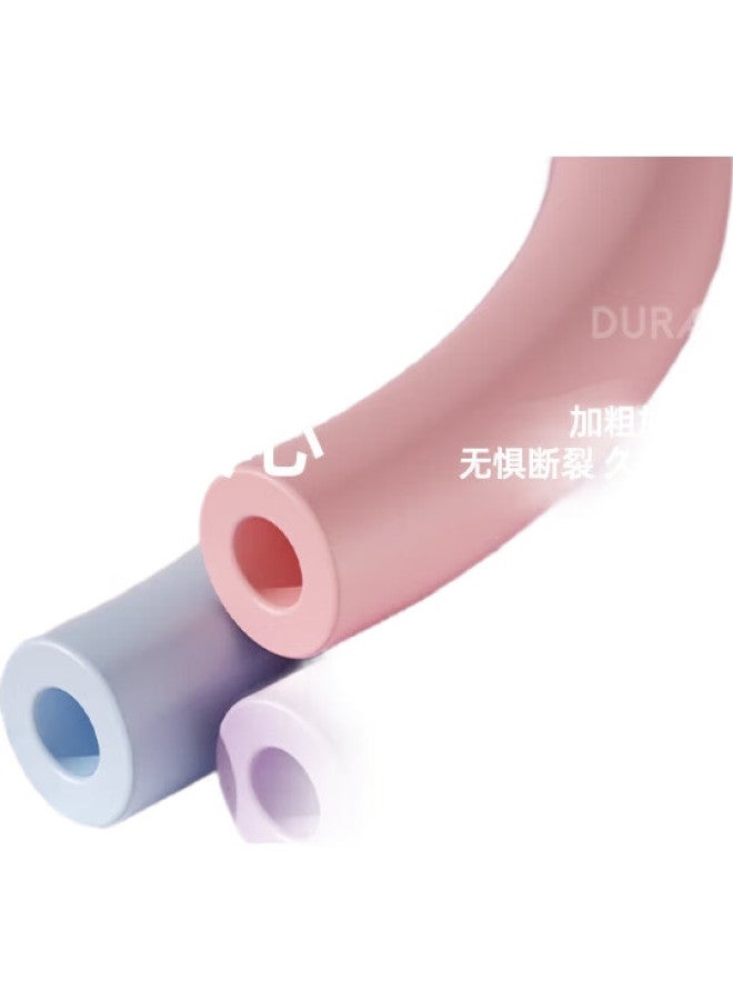 Calliven Resistance Band For Women, Back Stretcher Foot Pedal Elastic Rope Chest Expander Home Beauty Back Shoulder Opener Multi-Functional Trainer 130Lbs + Bar - Image 3