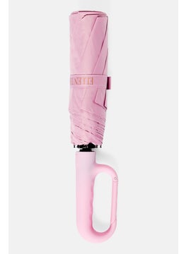 ELLEN TRACY Auto Open Close Carabiner Umbrella, Lilac  - Image 2