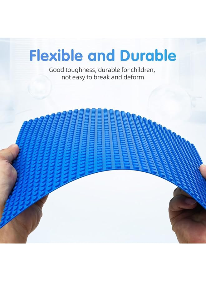 KASTWAVE Classic Baseplates 4 Pack Square 32X32 Stud Building Base 10"×10" Large Building Board Base Plates 100% Compatible With All Major Brands Build And Display Board Set - Image 5