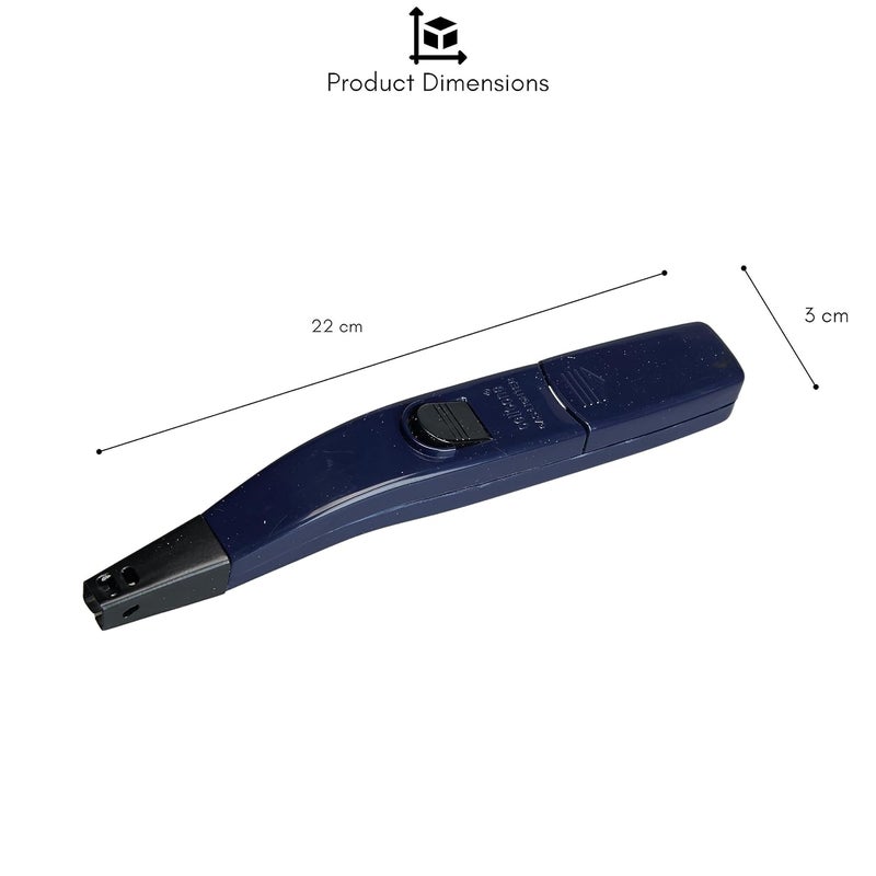 celltone Plastic Zoom Electric Gas Lighter For Kitchen Use Battery Operated Continous Spark Gas Lighter For Stove6 Months Warranty Blue - Image 4