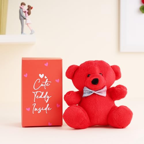 Oye Happy - Love You Surprise Reveal Hamper | Magical Self-Opening Gift Box with 8 Romantic Surprises | Hamper with Candles, Roses, Easel, Teddy & Love Keepsakes - Image 5