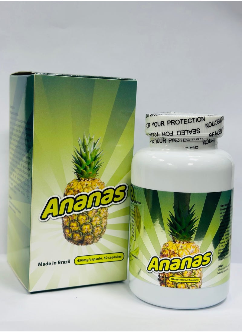 Ananas ANANAS-450MG-50 CAPSULES  - Image 2