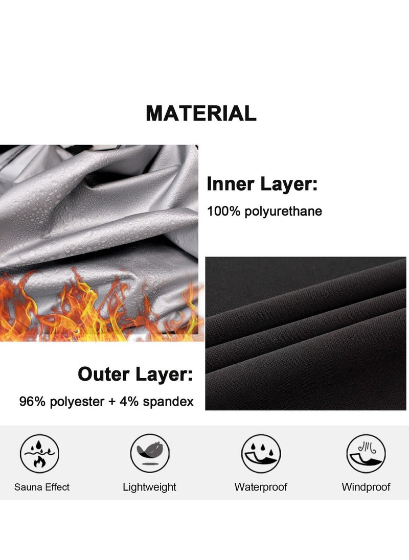 Generic - Sauna Sweat Suits Shirt Waist Trainer for Men Compression Vest Workout Gym Clothes Sweat Enhancer Long Sleeve Workout Shaper Sweatsuit for Maximum Performance and Thermogenic Activity Boost L - Image 1