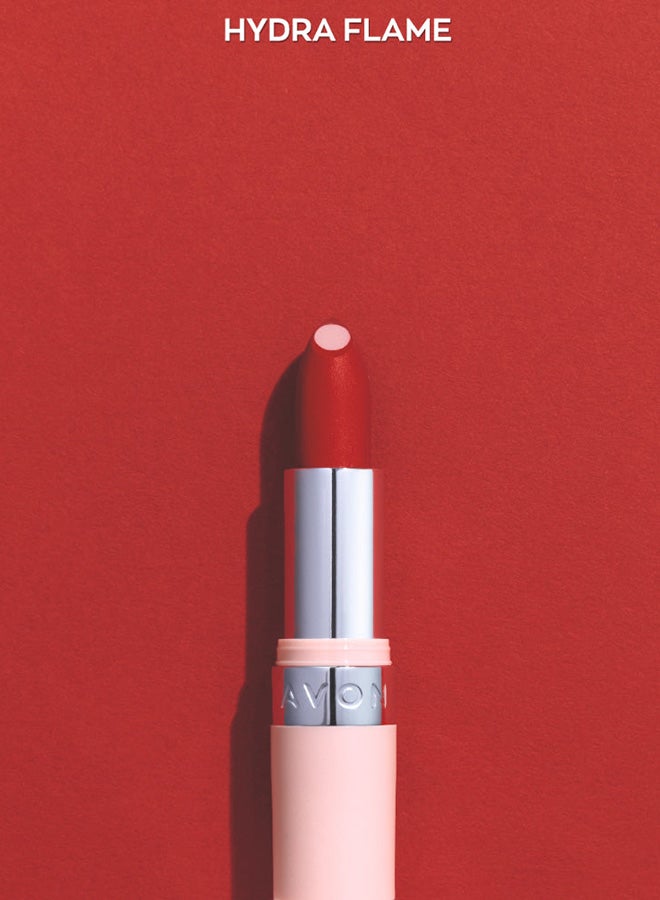 AVON Hydramatic Matte Lipstick With A Hydrating Hyaluronic Core Hydra Flame - Image 2