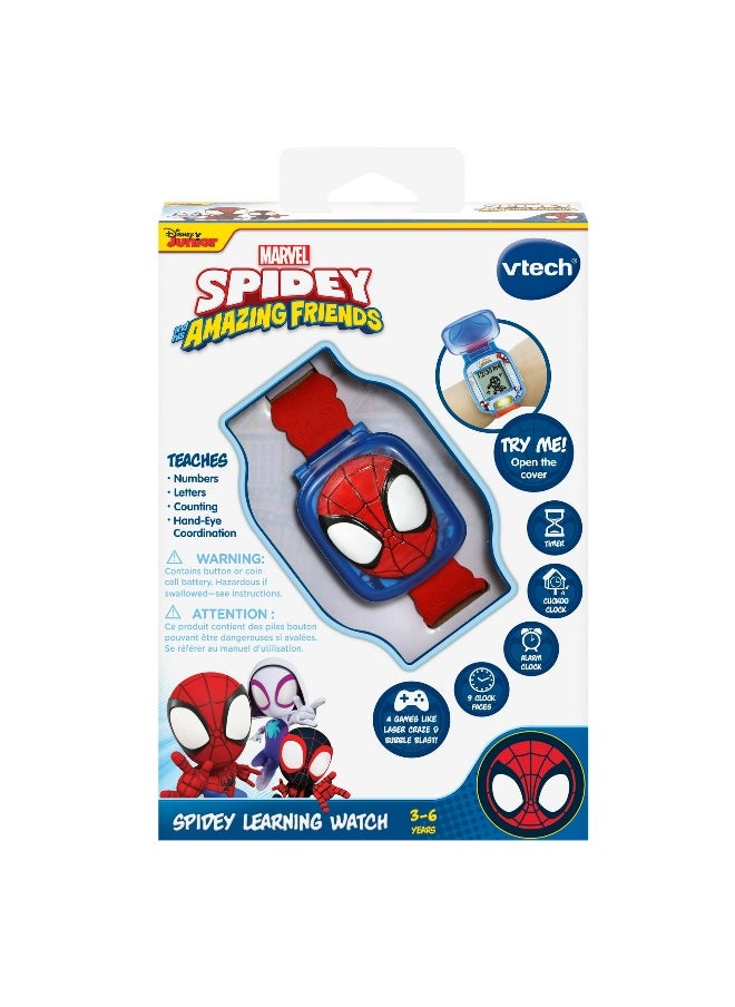 vtech VTech Marvel Spidey & His Amazing Friends Spidey Learning Watch  - Image 1
