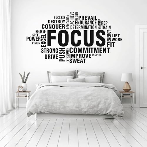 Akki World Motivational Wall Sticker - Office - Corporate - Business - Inspirational - Motivational - Quotes - Wall Sticker (Size - 50CM X 90CM) (Desg_06) - Image 1