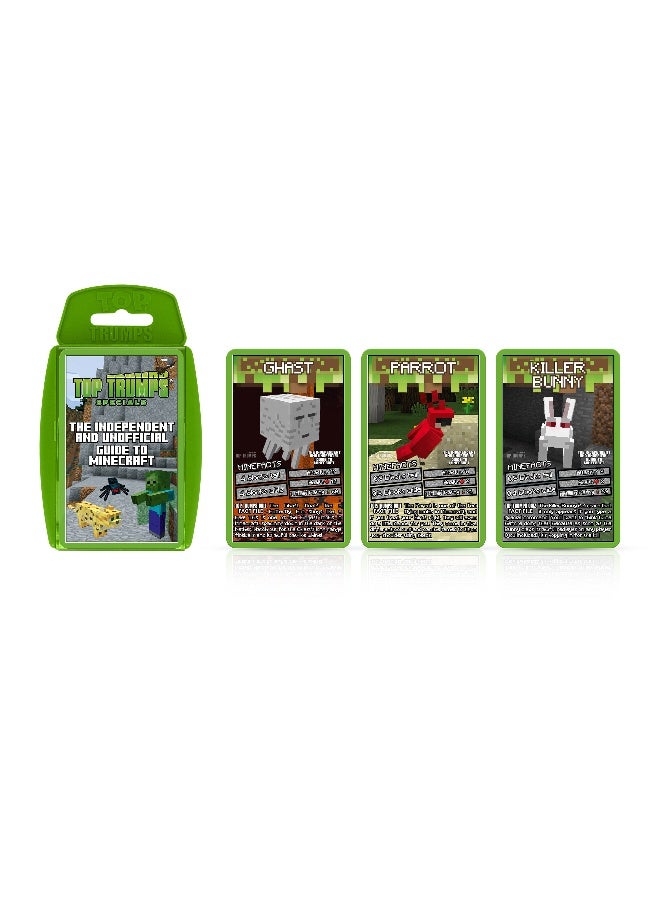 Winning Moves Top Trumps Minecraft-Themed The Independent & Unofficial Guide to Minecraft - Image 1