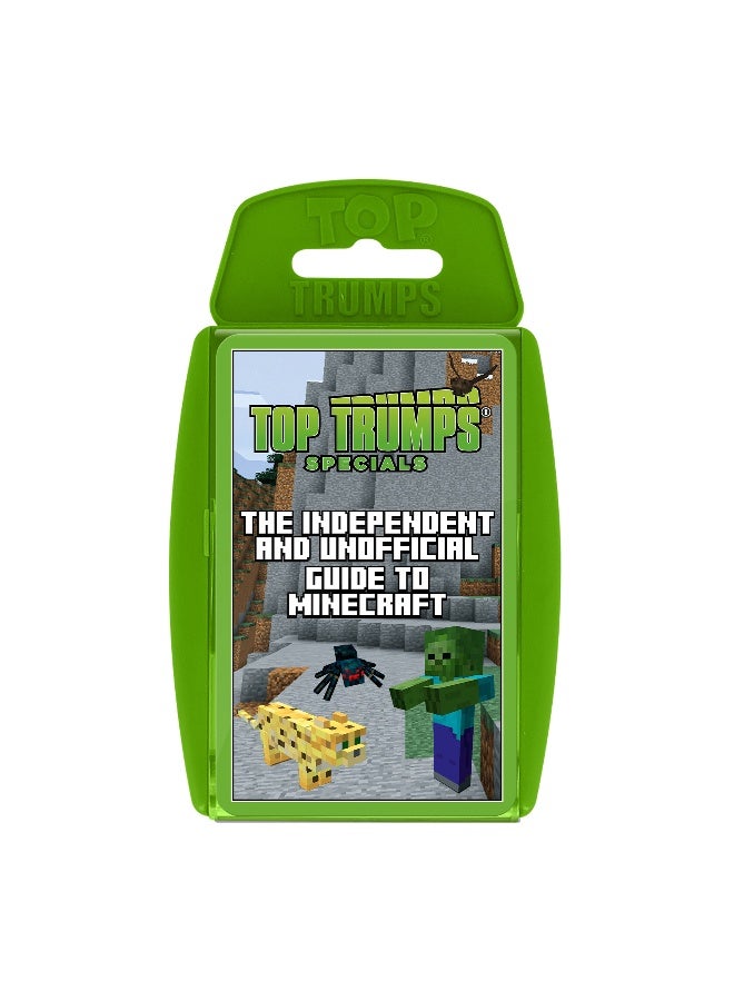 Winning Moves Top Trumps Minecraft-Themed The Independent & Unofficial Guide to Minecraft - Image 2