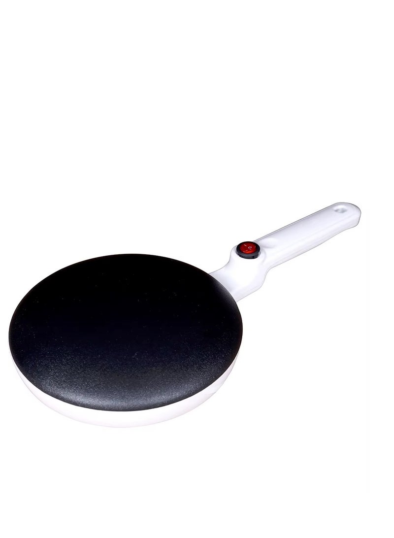 Portable Electric Non-Stick Crepe Maker - Fast Home Pancake and Tortilla Maker - Easy to Use and Clean - Perfect for Breakfast, Desserts, and Snacks - Image 2