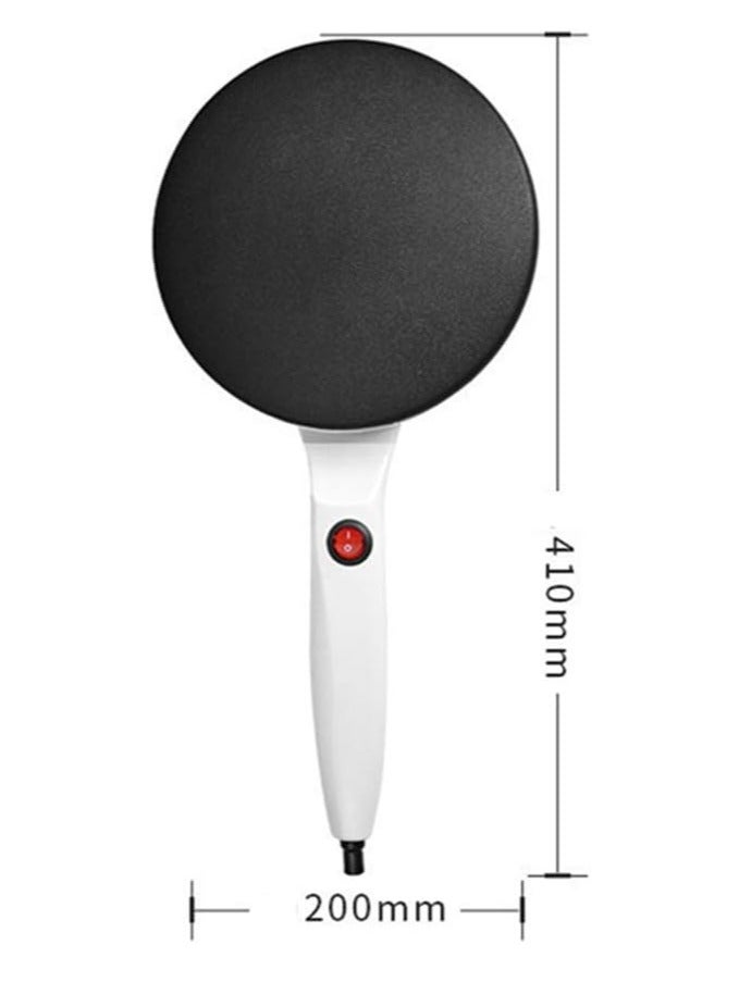 Portable Electric Non-Stick Crepe Maker - Fast Home Pancake and Tortilla Maker - Easy to Use and Clean - Perfect for Breakfast, Desserts, and Snacks - Image 4