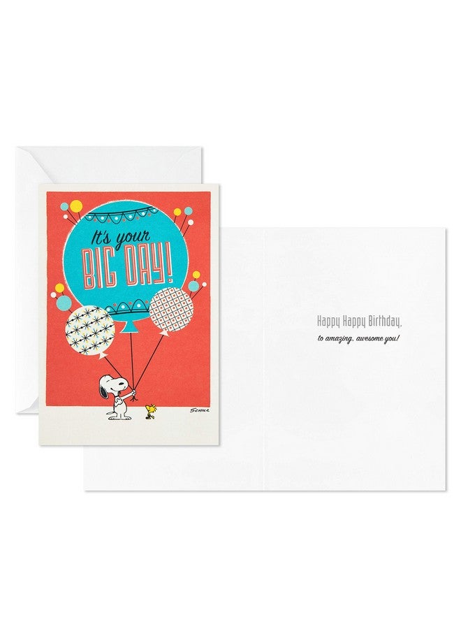 Hallmark Peanuts Birthday Cards Assortment, Snoopy Designs (12 Cards with Envelopes) - Image 4