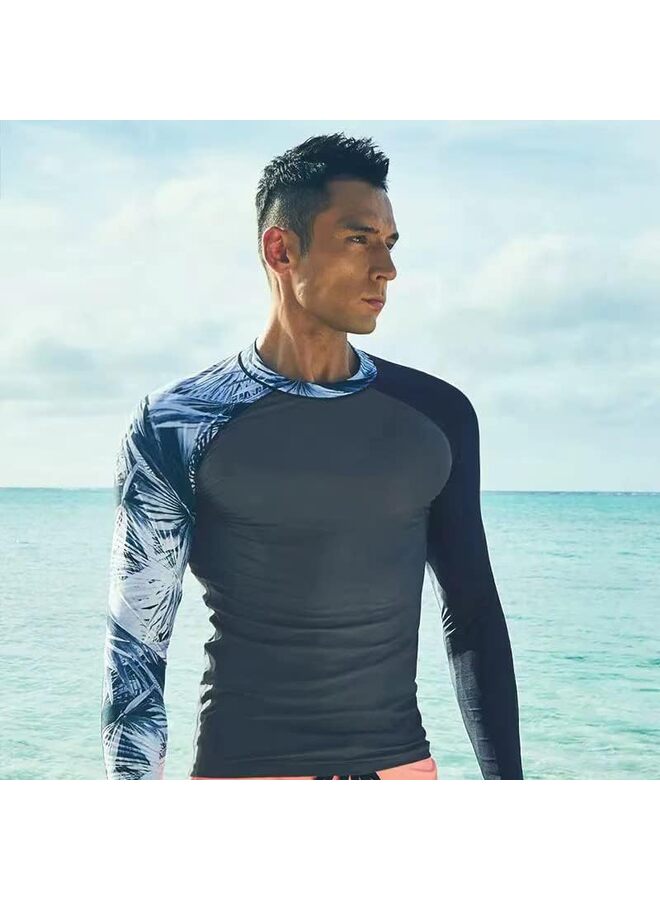 Wetsuit men's swimsuit long sleeve sunscreen quick drying bathing suit surfing wetsuit - Image 2