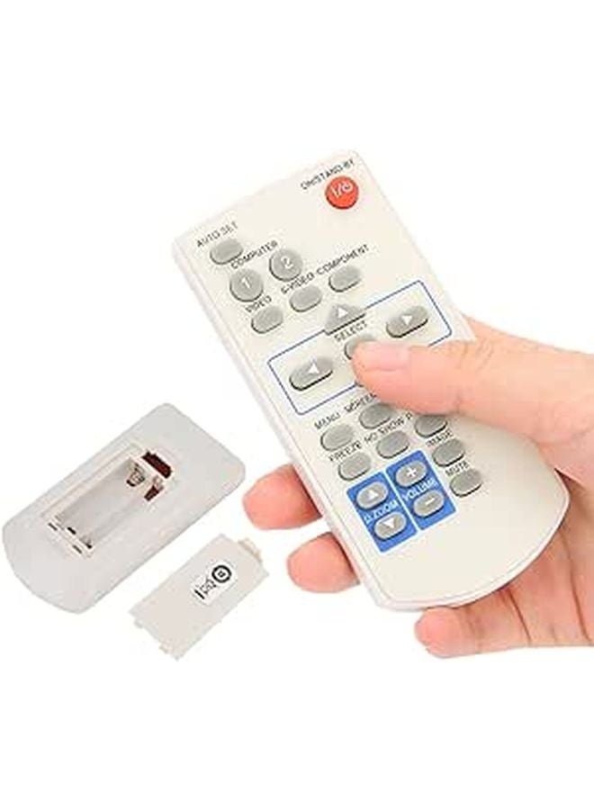 Keenso Projector Remote Control Black Ergonomic Design For Home Cinema Movie Nights - Image 1