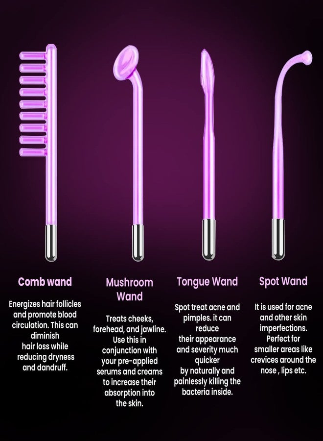 Crescent 2_IN_1 High Frequency and Glavanic Beauty Equipment - Image 5