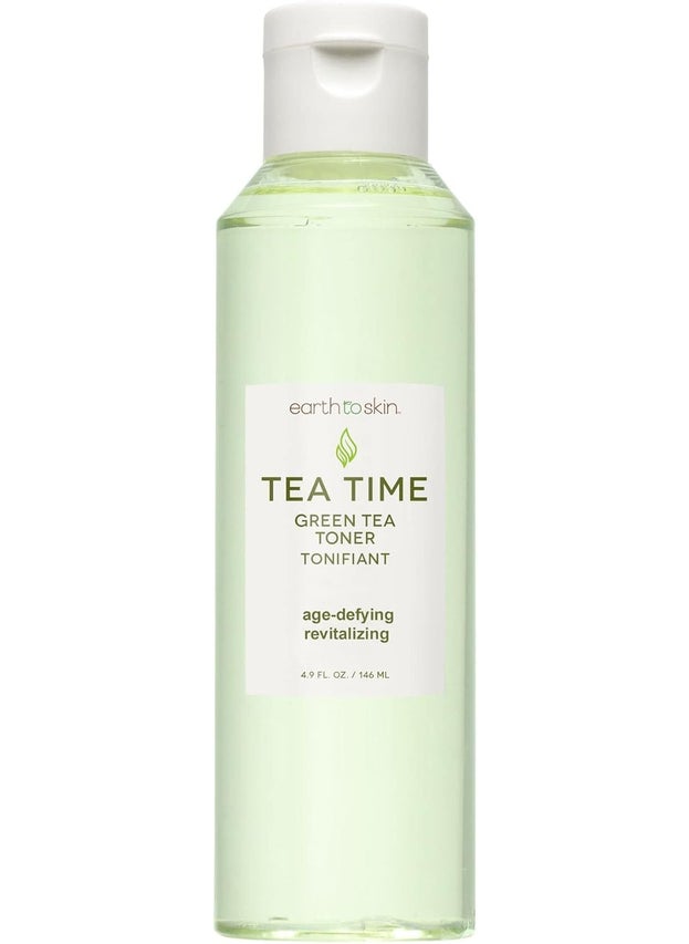 earth to skin Earth To Skin Tea Time Green Tea AntiAging Face Toner Natural Nourishment Purify  Cleanse Facial Toner for All Skin Types 49 Fl Oz 